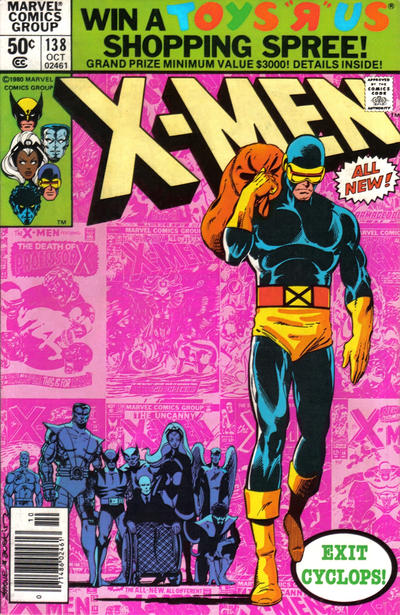 Cover for The X-Men (Marvel, 1963 series) #138 [Newsstand]