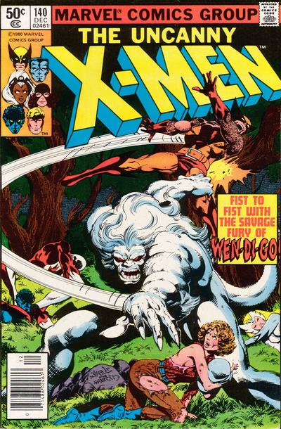 Cover for The X-Men (Marvel, 1963 series) #140 [Newsstand]