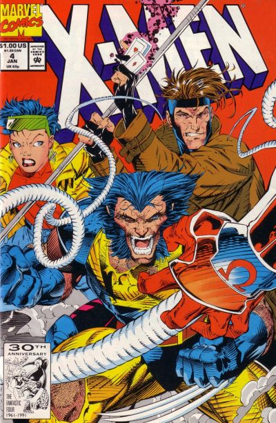 Cover for X-Men (Marvel, 1991 series) #4 [Direct]