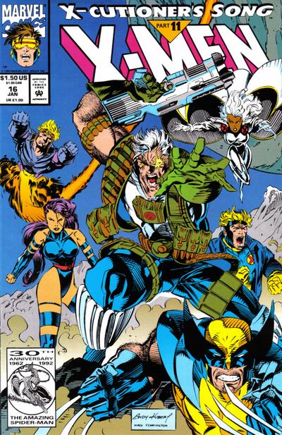 Cover for X-Men (Marvel, 1991 series) #16 [Newsstand]