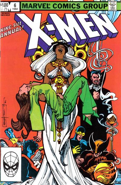 Cover for X-Men Annual (Marvel, 1970 series) #6 [Direct]