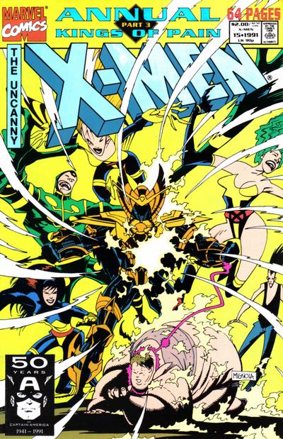 Cover for X-Men Annual (Marvel, 1970 series) #15 [Direct]