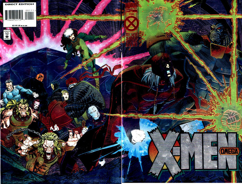 Cover for X-Men Omega (Marvel, 1995 series) 