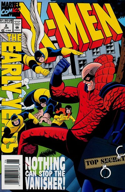 Cover for X-Men: The Early Years (Marvel, 1994 series) #2 [Newsstand]