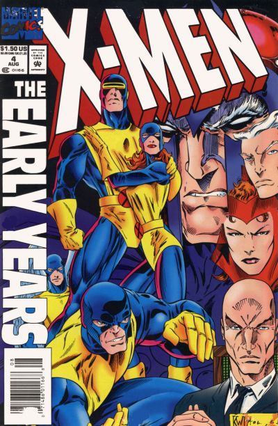 Cover for X-Men: The Early Years (Marvel, 1994 series) #4 [Newsstand]