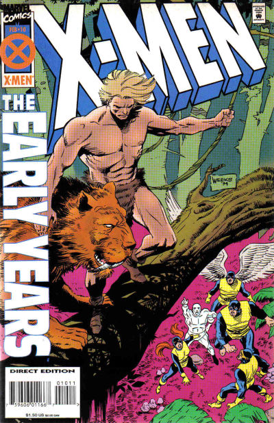 Cover for X-Men: The Early Years (Marvel, 1994 series) #10