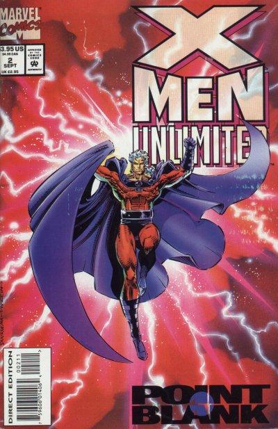 Cover for X-Men Unlimited (Marvel, 1993 series) #2 [Direct Edition]