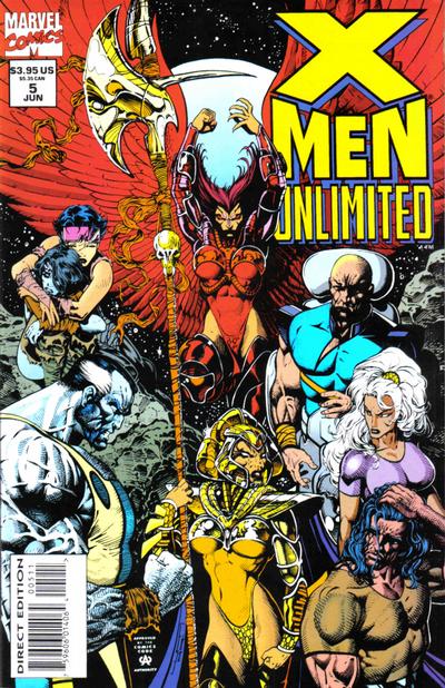 Cover for X-Men Unlimited (Marvel, 1993 series) #5 [Direct Edition]
