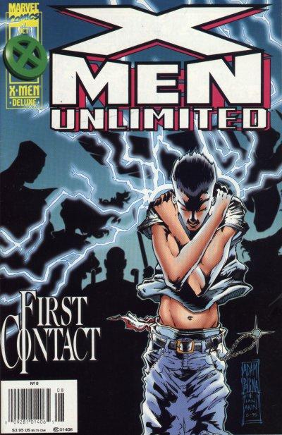 Cover for X-Men Unlimited (Marvel, 1993 series) #8 [Newsstand]