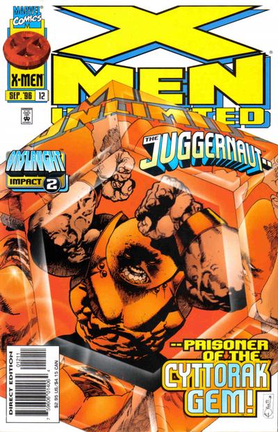 Cover for X-Men Unlimited (Marvel, 1993 series) #12 [Direct Edition]