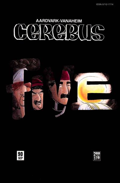 Cover for Cerebus (Aardvark-Vanaheim, 1977 series) #90