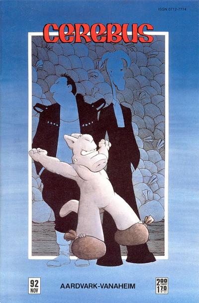 Cover for Cerebus (Aardvark-Vanaheim, 1977 series) #92