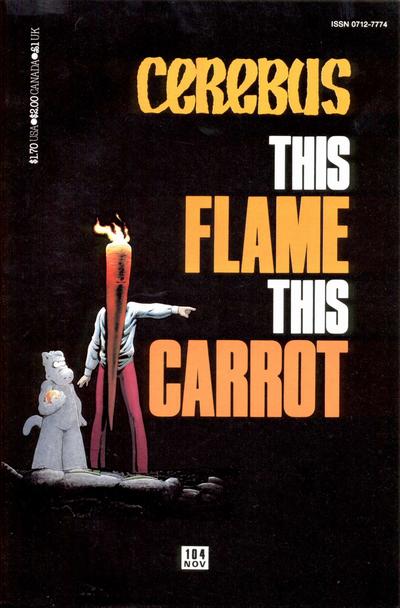 Cover for Cerebus (Aardvark-Vanaheim, 1977 series) #104