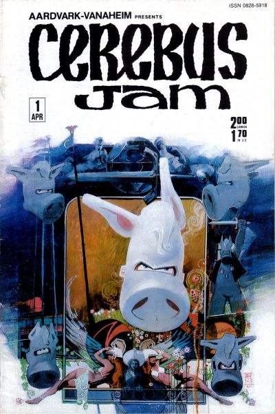 Cover for Cerebus Jam (Aardvark-Vanaheim, 1985 series) #1