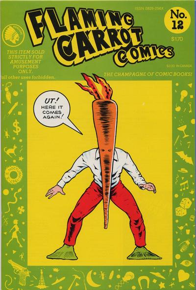 Cover for Flaming Carrot Comics (Renegade Press, 1985 series) #12