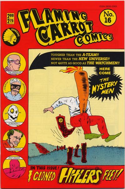 Cover for Flaming Carrot Comics (Renegade Press, 1985 series) #16