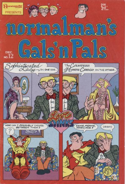 Cover for normalman (Renegade Press, 1985 series) #12
