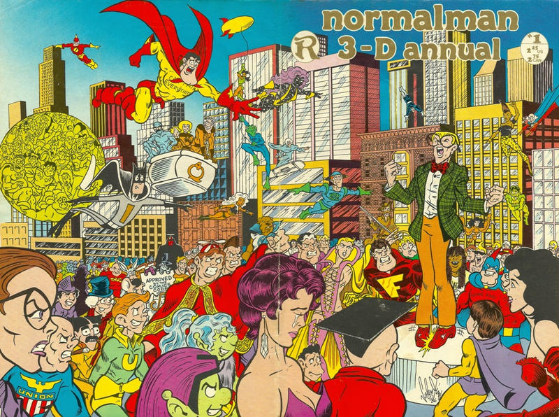 Cover for normalman 3-D (Renegade Press, 1986 series) #1
