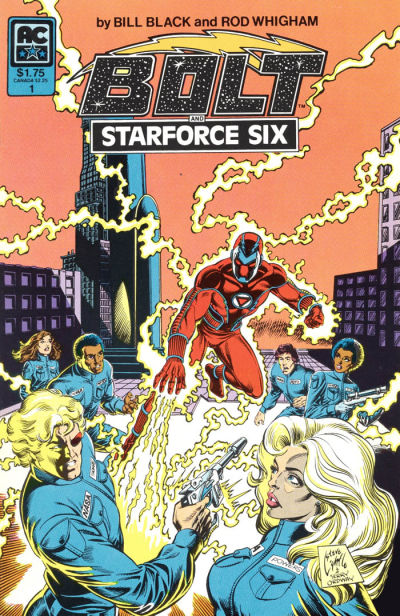 Cover for Bolt and Starforce Six (AC, 1984 series) #1