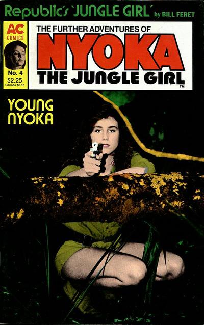 Cover for The Further Adventures of Nyoka the Jungle Girl (AC, 1988 series) #4