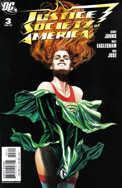 Cover for Justice Society of America (DC, 2007 series) #3 [Alex Ross Cover]