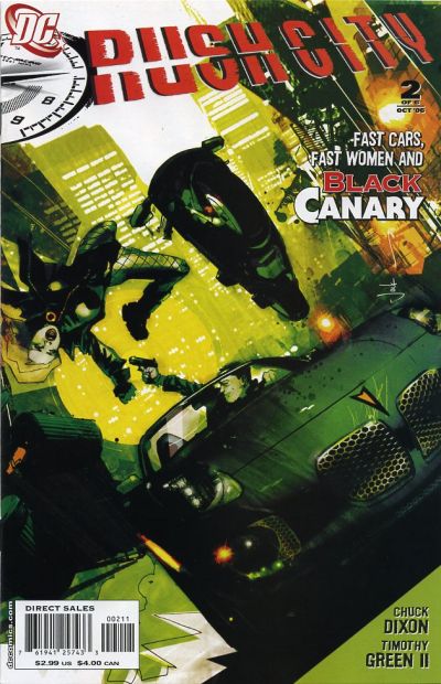 Cover for Rush City (DC, 2006 series) #2