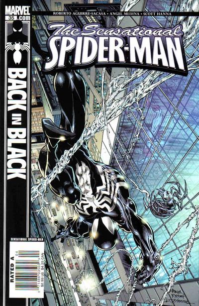 Cover for Sensational Spider-Man (Marvel, 2006 series) #35 [Direct Edition]