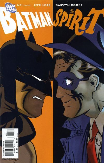 Cover for Batman / The Spirit (DC, 2007 series) #1