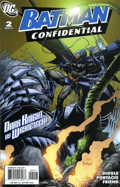 Cover for Batman Confidential (DC, 2007 series) #2 [Direct Sales]