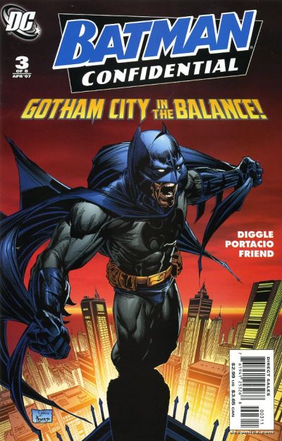 Cover for Batman Confidential (DC, 2007 series) #3 [Direct Sales]