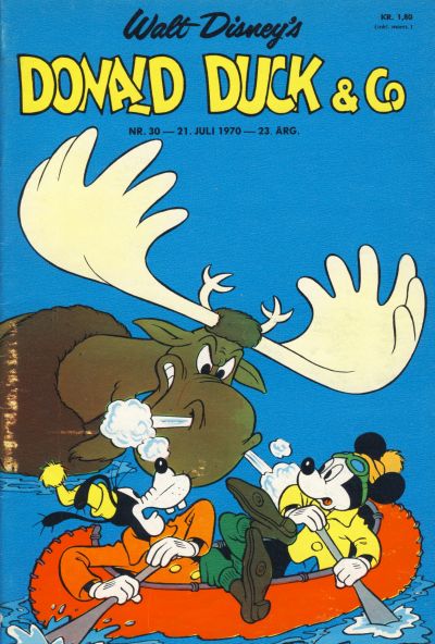 Cover for Donald Duck & Co (Hjemmet / Egmont, 1948 series) #30/1970