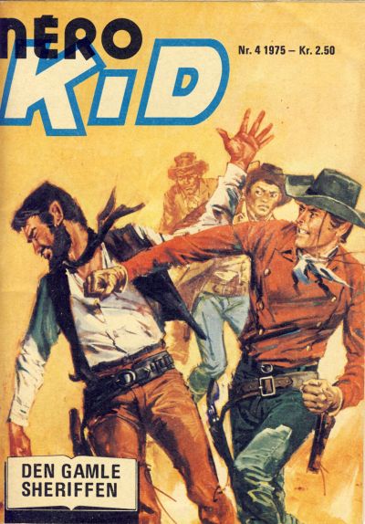 Cover for Nero Kid (Serieforlaget / Se-Bladene / Stabenfeldt, 1975 series) #4/1975