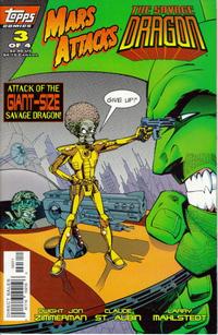 Cover Thumbnail for Mars Attacks The Savage Dragon (Topps, 1996 series) #3
