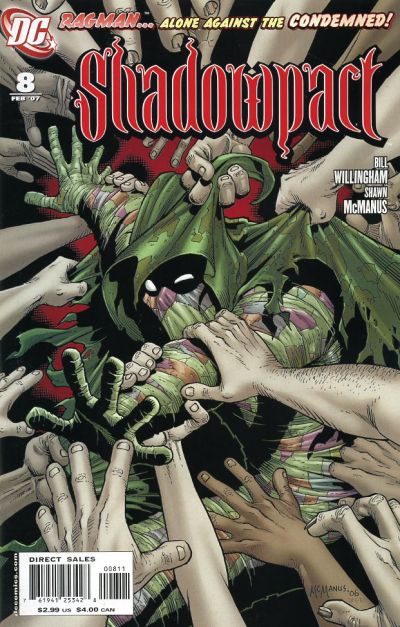 Cover for Shadowpact (DC, 2006 series) #8