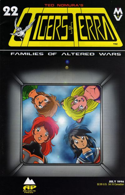 Cover for Tigers of Terra (Antarctic Press, 1993 series) #22