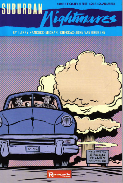 Cover for Suburban Nightmares (Renegade Press, 1988 series) #4