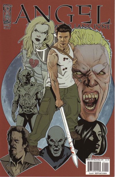 Cover for Angel: Auld Lang Syne (IDW, 2006 series) #1 [Cover B]