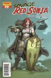 Cover Thumbnail for Savage Red Sonja: Queen of the Frozen Wastes (2006 series) #1 [Cover A - Frank Cho]