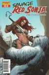 Cover Thumbnail for Savage Red Sonja: Queen of the Frozen Wastes (2006 series) #3 [Cover A - Frank Cho]