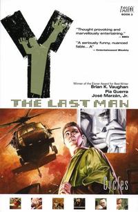 Cover for Y: The Last Man (DC, 2003 series) #2 - Cycles [First Printing]