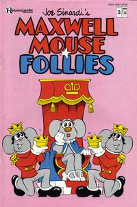 Cover Thumbnail for Maxwell Mouse Follies (Renegade Press, 1986 series) #3