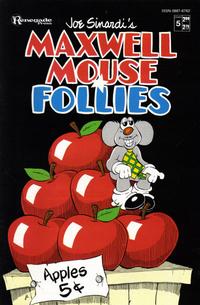 Cover Thumbnail for Maxwell Mouse Follies (Renegade Press, 1986 series) #5