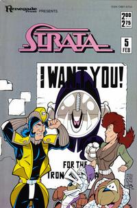 Cover Thumbnail for Strata (Renegade Press, 1986 series) #5