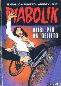 Cover Thumbnail for Diabolik (Astorina, 1962 series) #v15#16