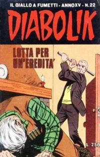 Cover Thumbnail for Diabolik (Astorina, 1962 series) #v15#22