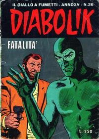 Cover Thumbnail for Diabolik (Astorina, 1962 series) #v15#26