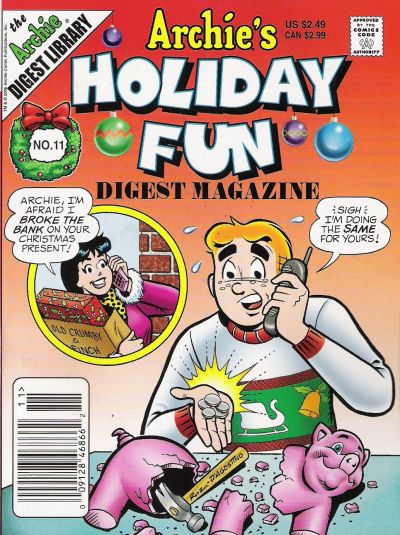 Cover for Archie's Holiday Fun Digest (Archie, 1997 series) #11