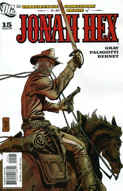 Cover for Jonah Hex (DC, 2006 series) #15