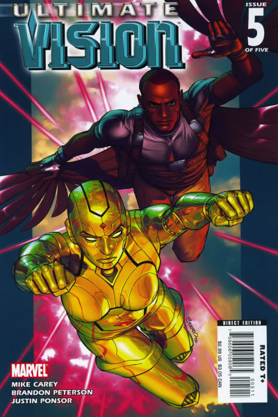 Cover for Ultimate Vision (Marvel, 2007 series) #5