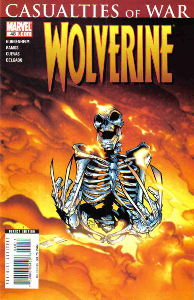 Cover for Wolverine (Marvel, 2003 series) #48 [Direct Edition]